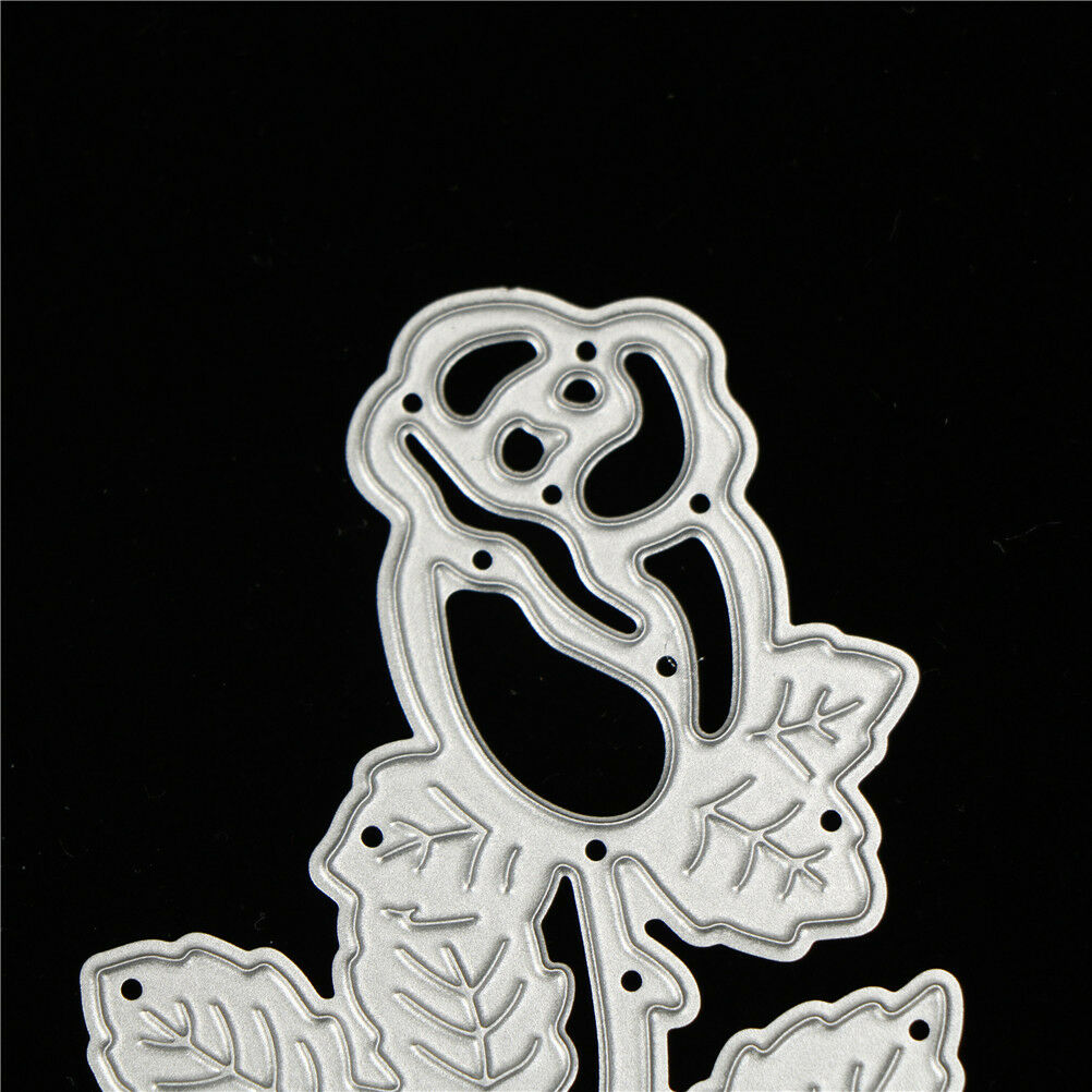 Rose Flower Metal Cutting Dies Stencil for DIY Scrapbooking Album Cards M.l8