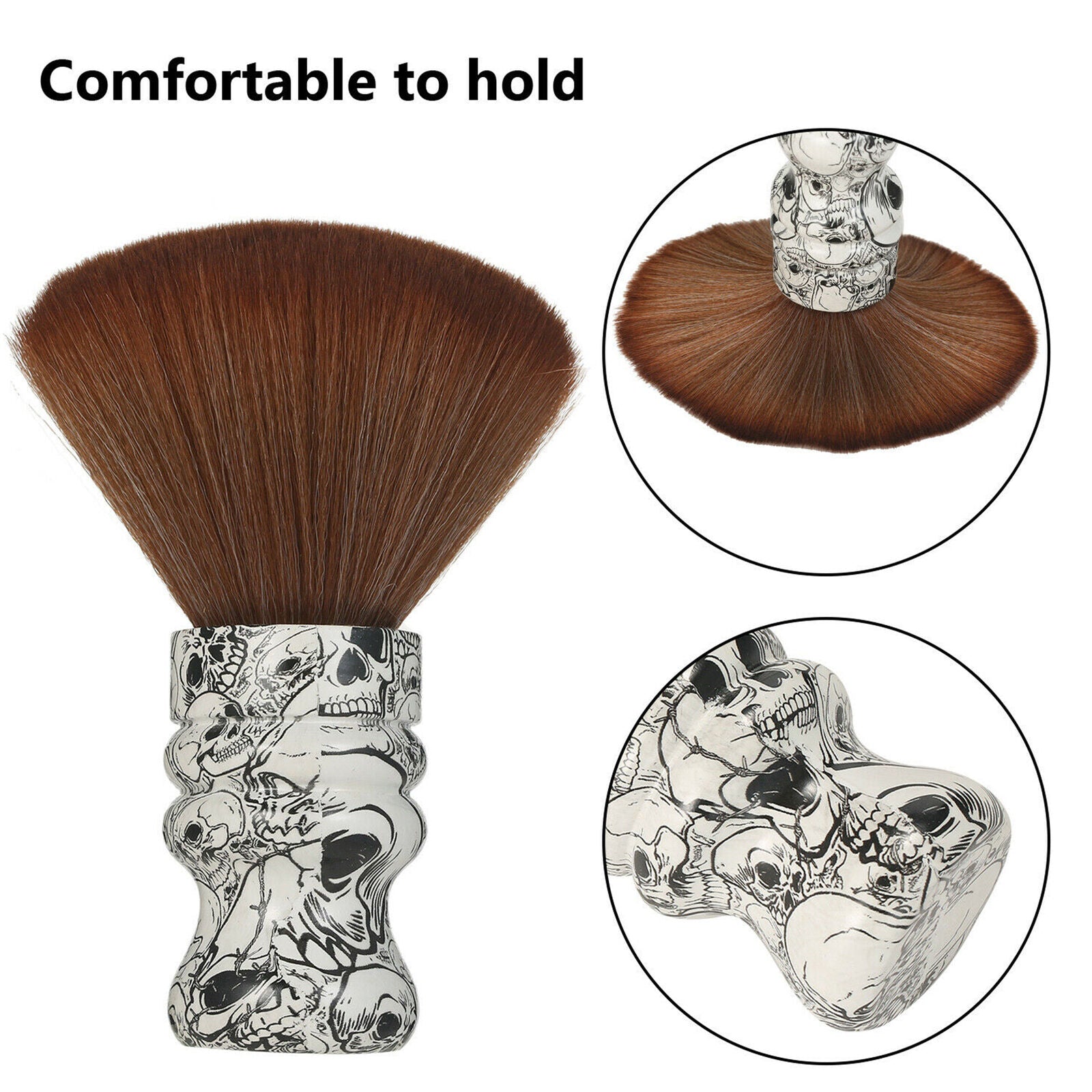 Stylist Salon Neck Hairdressing Brush Clean Hair Cut Cutting Duster Barber Tool