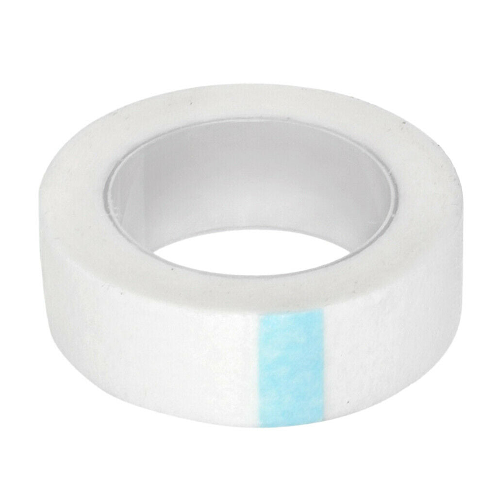 2Pcs Breathable Adhesive Eyelash Perming Curling Tape Gauze Rolls Patches