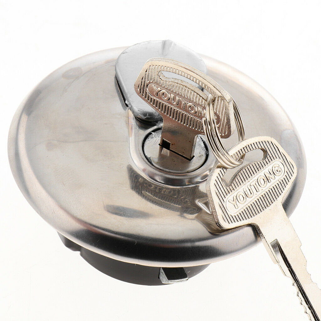 Gas Fuel Cap Lock with Two Keys for for for Suzuki GN125