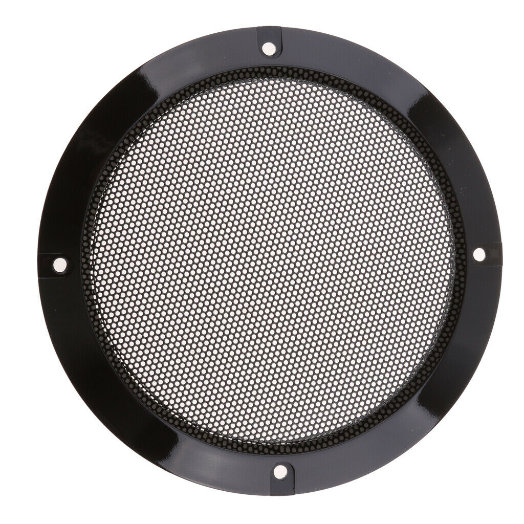 6.5'' Universal Home Car Audio Speaker Grill Cover With Mounting Screws