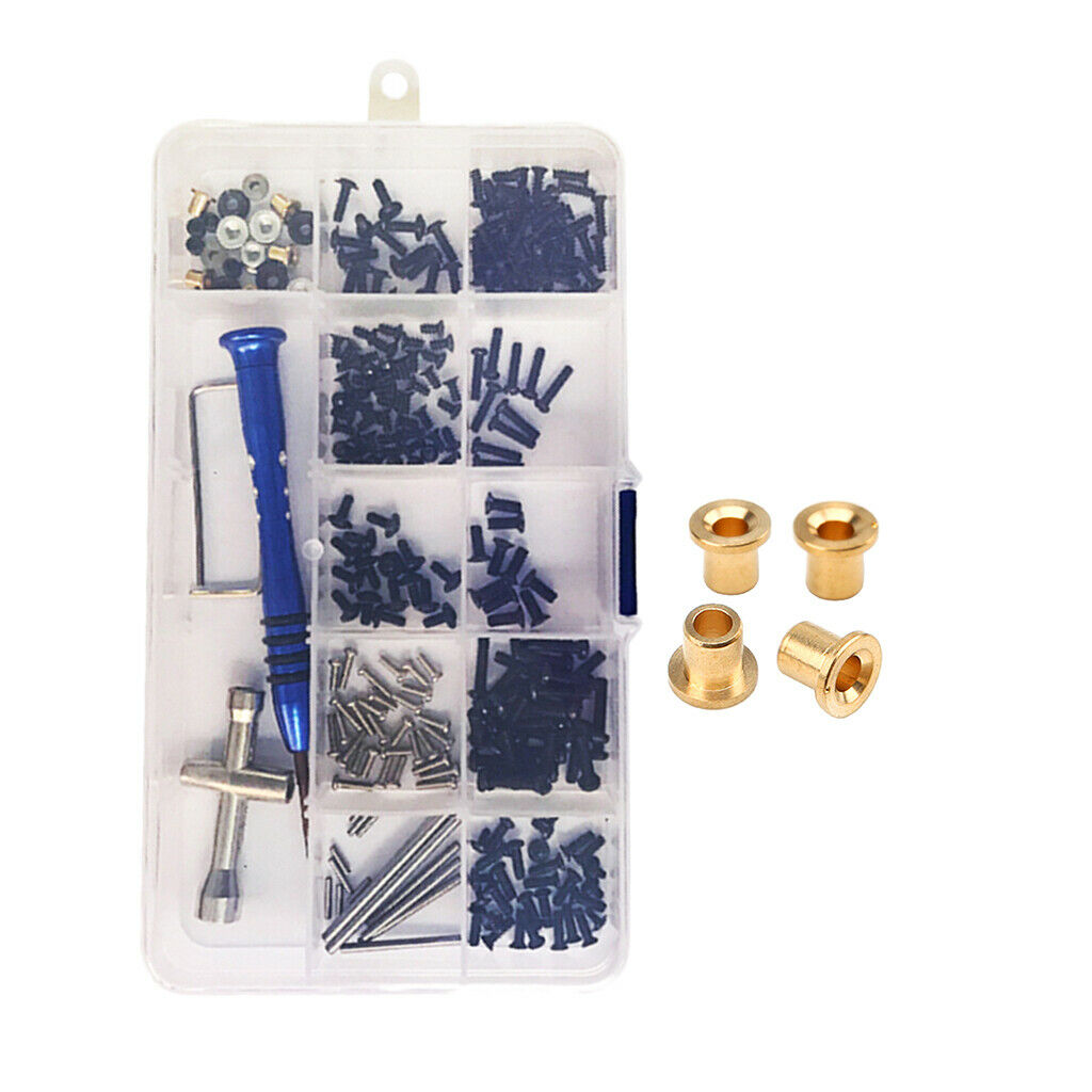 RC Car Repair Screws Nuts Flange Bushing Sleeve Set for Wltoys 1/14 144001