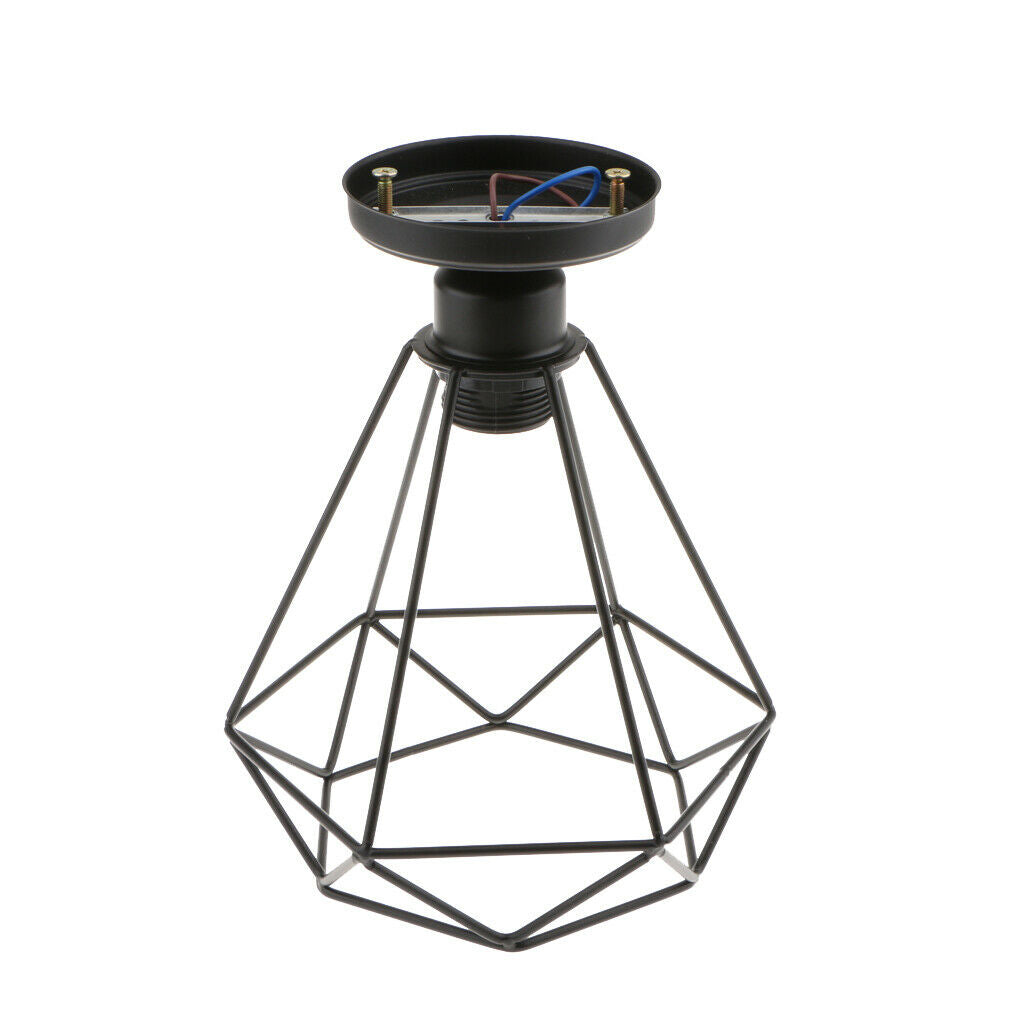 Pendant Light Covers Cage Fixture Lampshade For Kitchen Loft Bar Restaurant