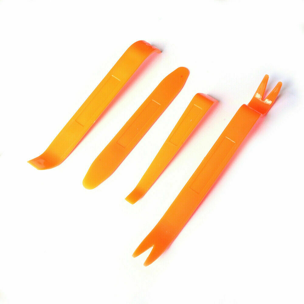 4Pcs Auto Car Radio Panel Door Clip Panel Trim Dash Audio Removal Installer Pry