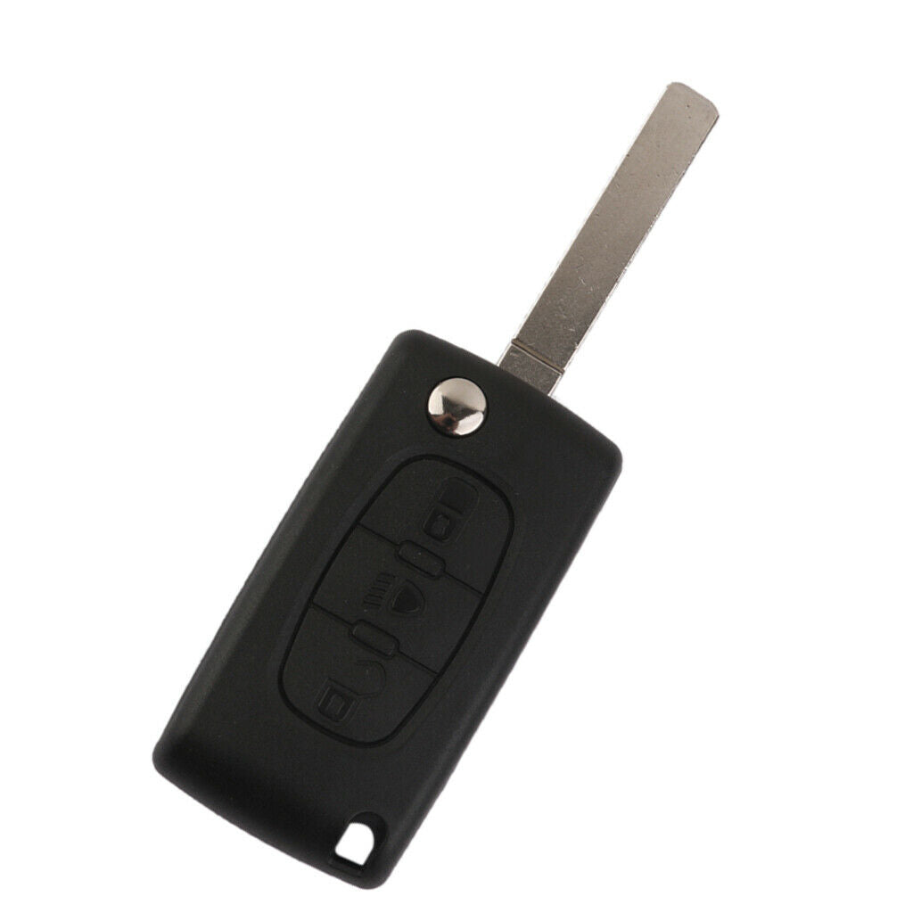 3-Button Central Locking Remote  Key Shell For Citroen Picasso CE0536
