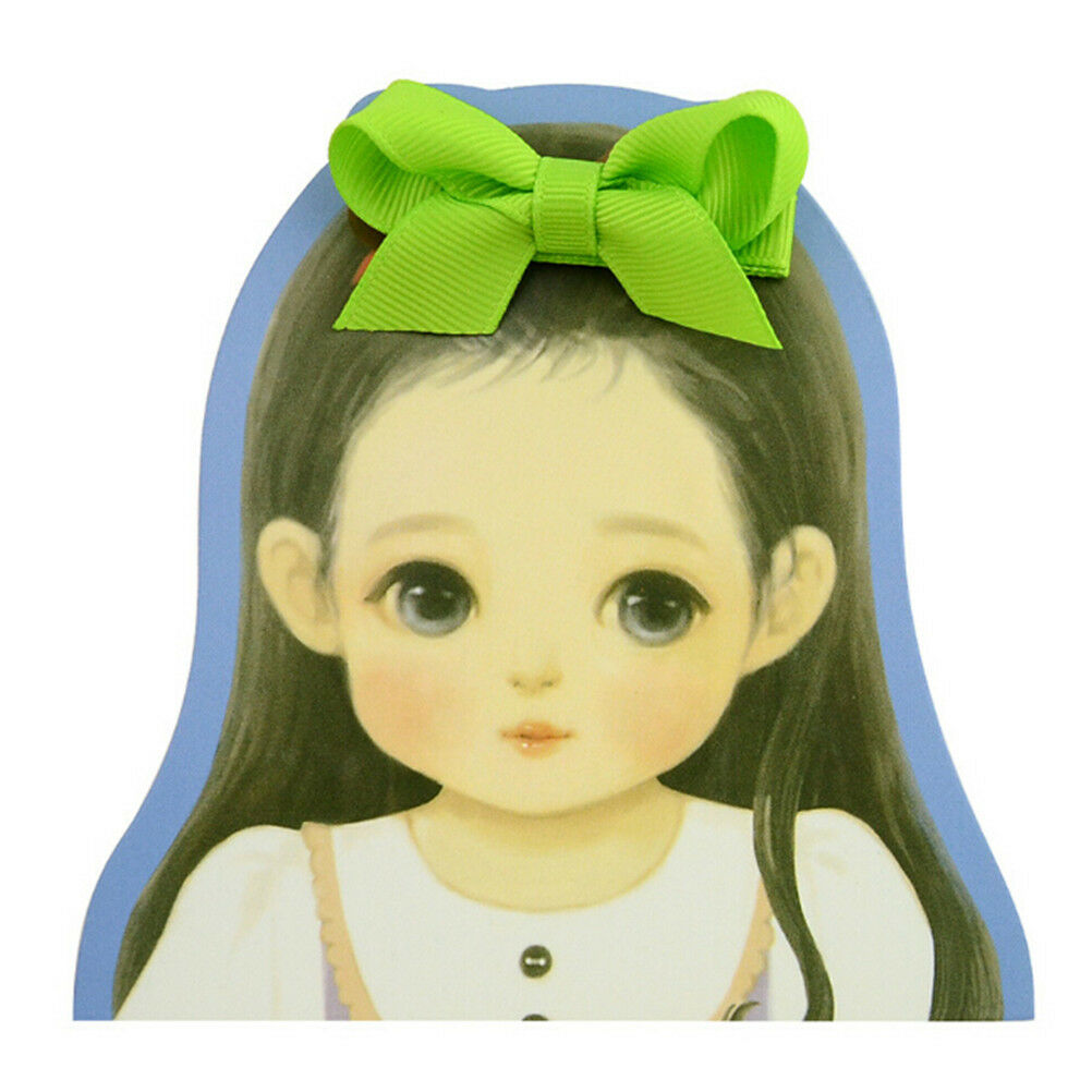20PCS Baby Girls Hair Bows Boutique Alligator Clip Grosgrain Ribbon Hairpin Qx