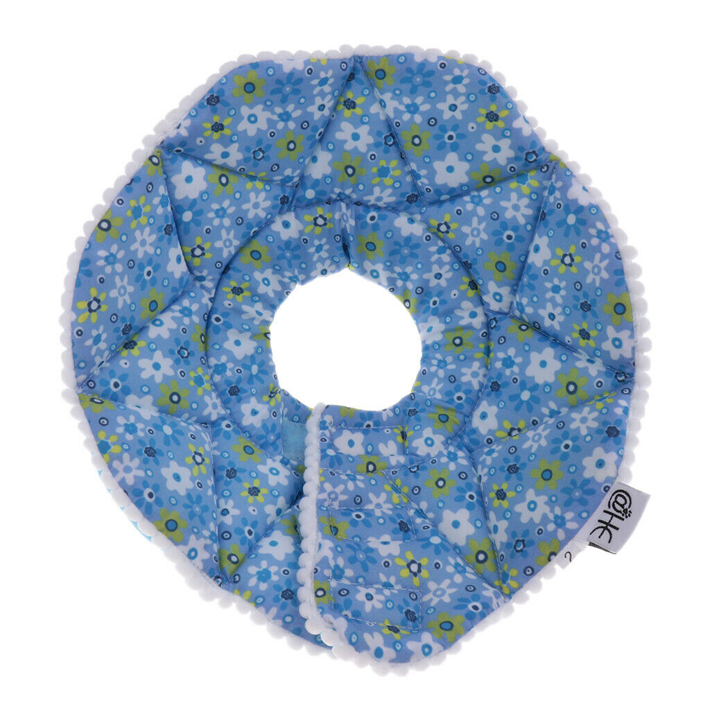 Comfortabe Printing Pattern Elizabethan Recovery Collar for Dogs and Cats S