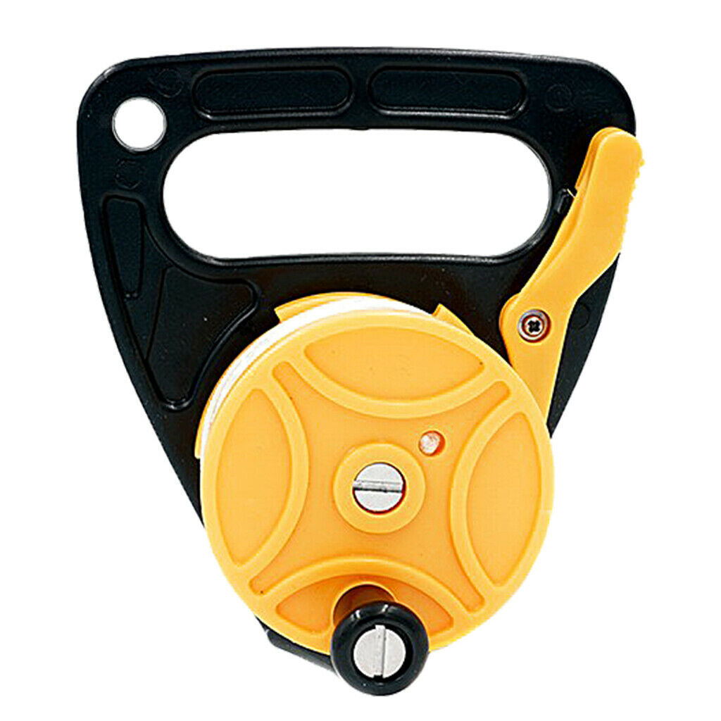 Dive Reel - Cave/Wreck Diving With 150ft (46 Metres) Line and Plastic Handle