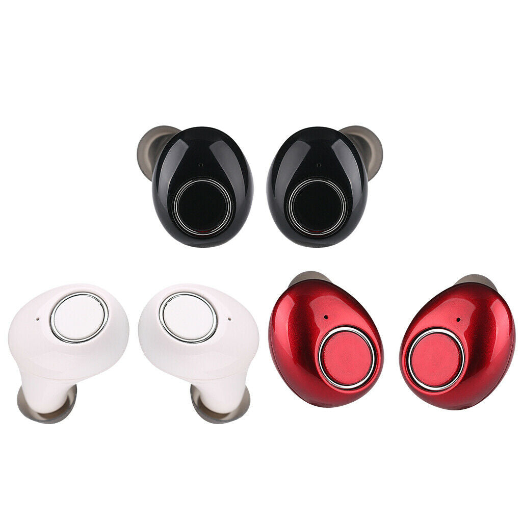 Wireless Sport Earbuds In-Ear Headsets Bluetooth 5.0 Hifi Stereo Black