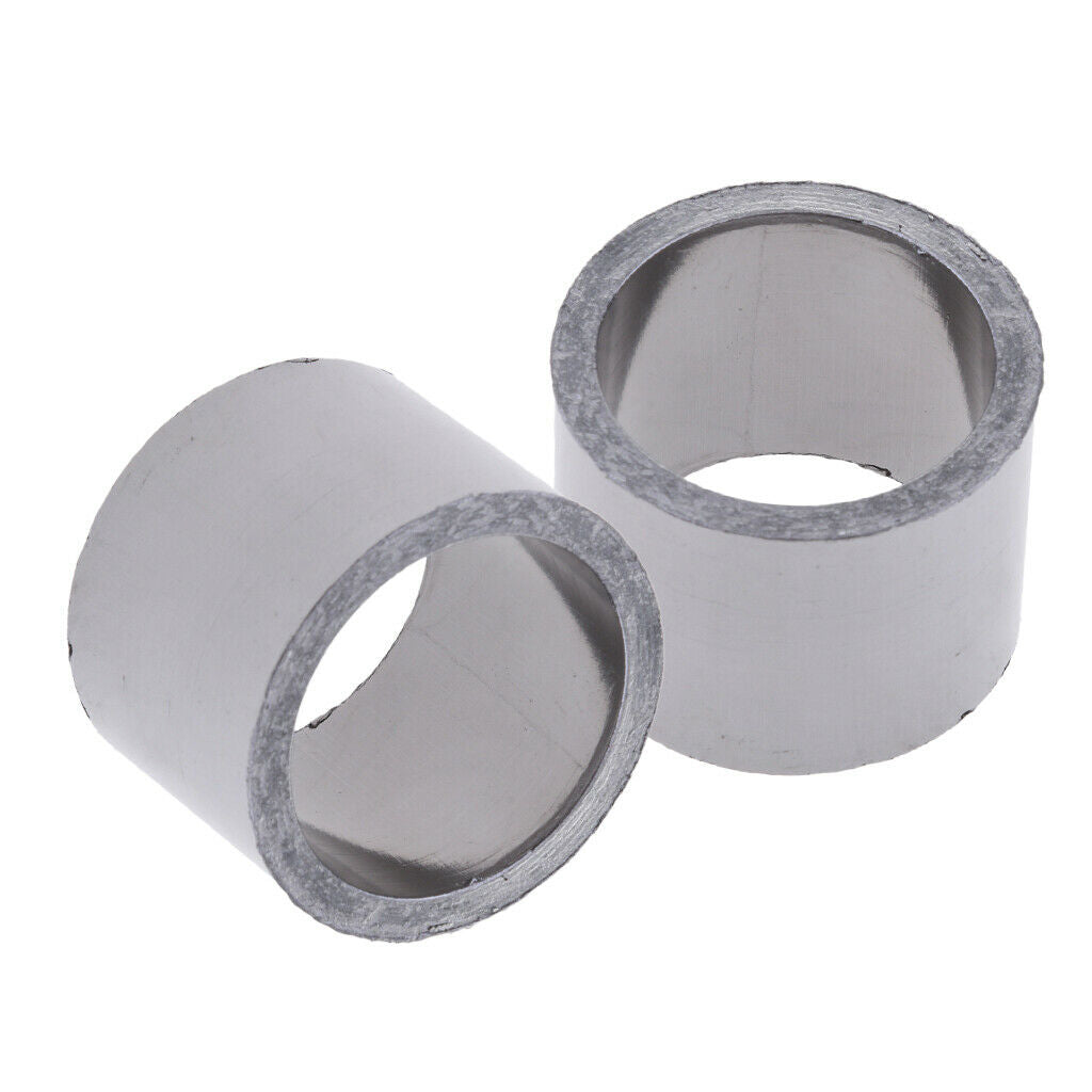 2pcs Motorcycle Exhaust Pipe Gasket Silencer Seal Ring for Dirt Bike Scooter,