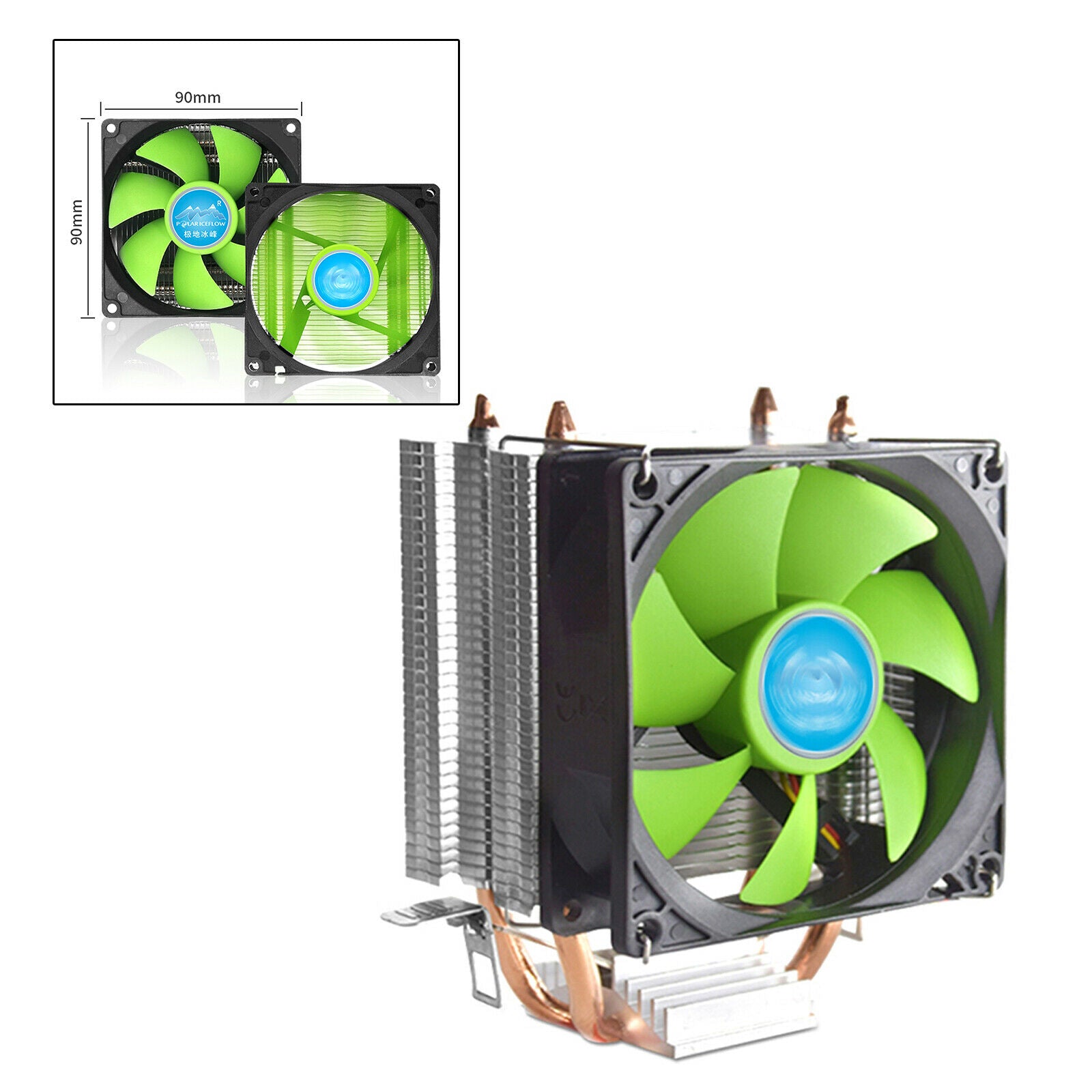 Desktop CPU Cooling Fan Cooler Replace Part for intel LGA 775/1155/1156