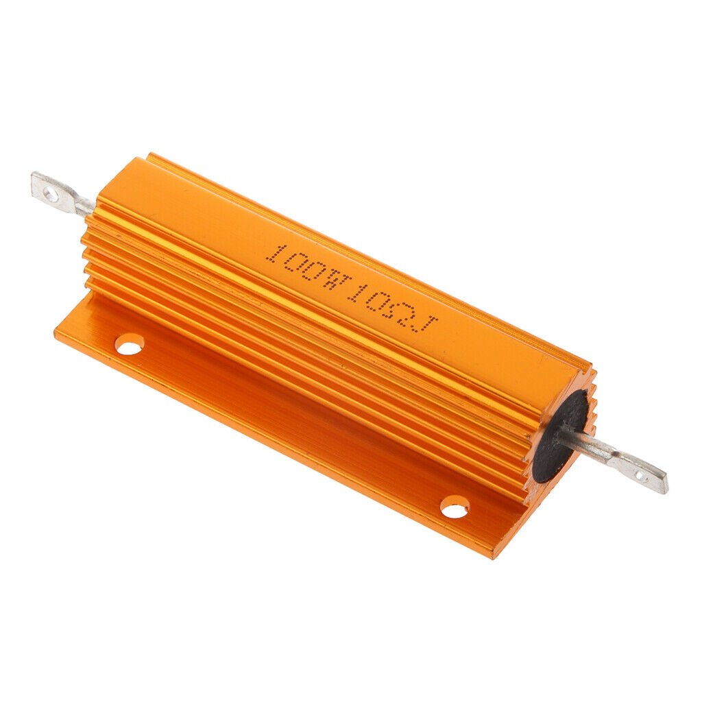 100W Durable Wire Case Housing Housing Assortment Electrical Resistor Aluminum