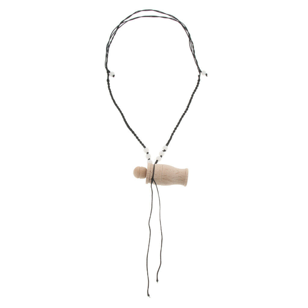 2 Pcs Wooden Essential Oil Diffuser Necklace Aromatherapy Perfume Necklace