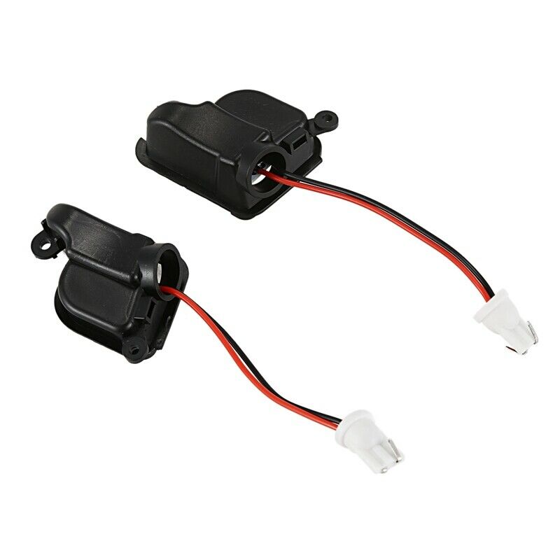 2X 6500K White Led Under Side Mirror Light Puddle Lamp For Skoda Octavia Mk3 5C3