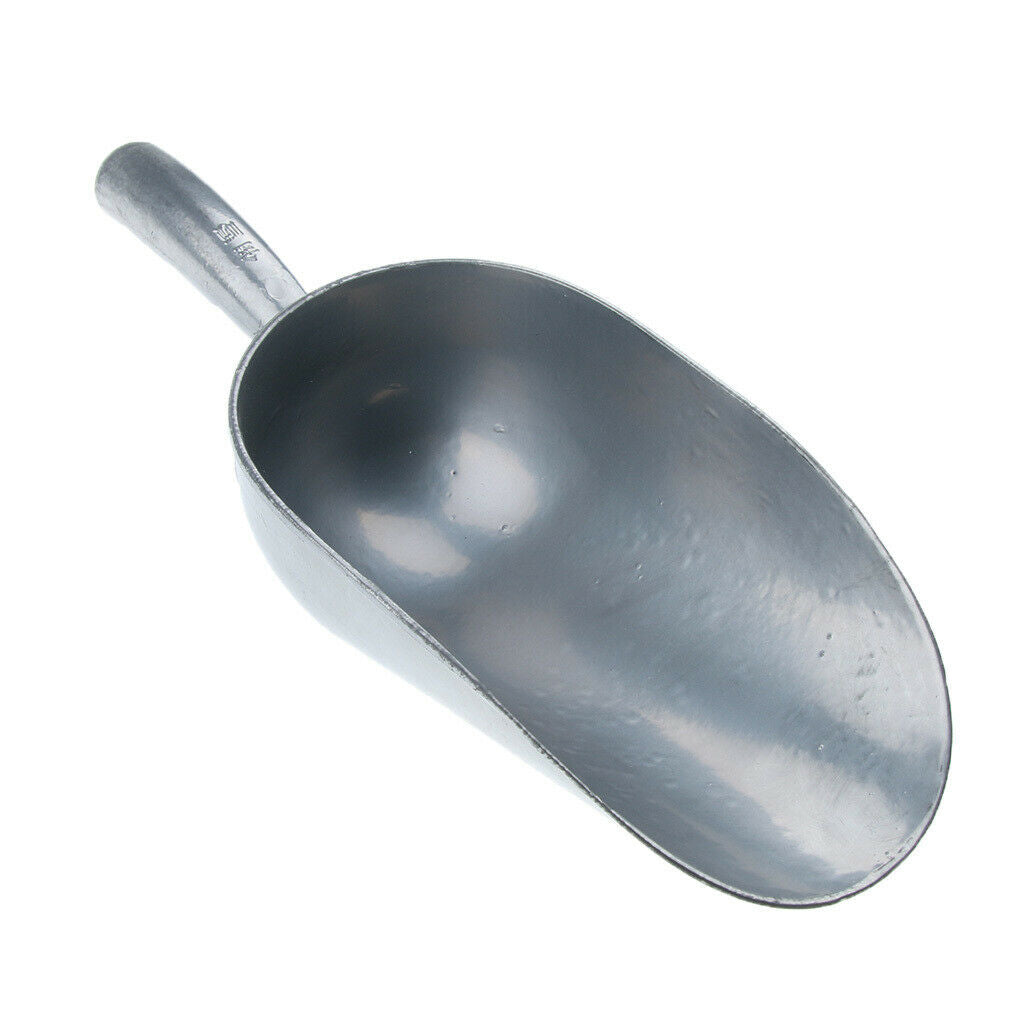 Pet Food Scoop- Bar Ice Shovel Metal, Large