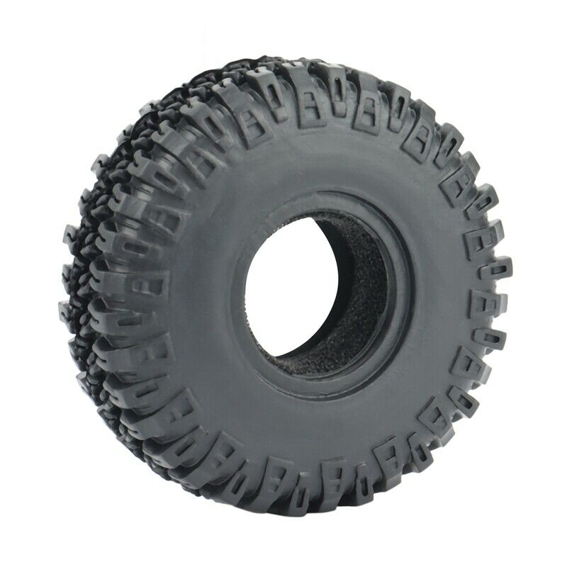 4PCS 52X18mm 1.0 Inch Soft Rubber Wheel Tyre Tire for 1/24 RC Cler Car Axial SY4