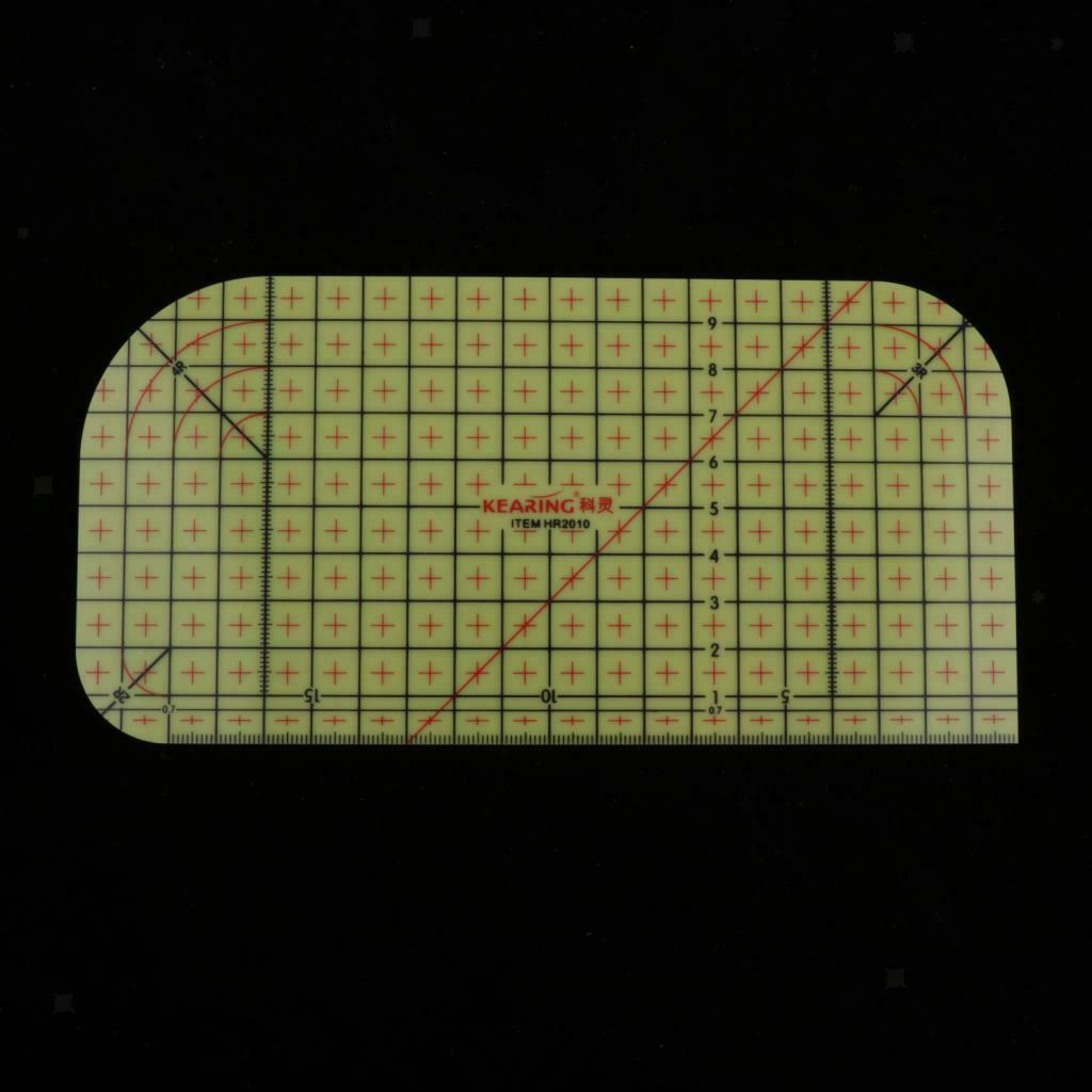 Handcraft Clothing Hot Iron Ruler Quilting Guide Gauge Ruler Sewing Tools