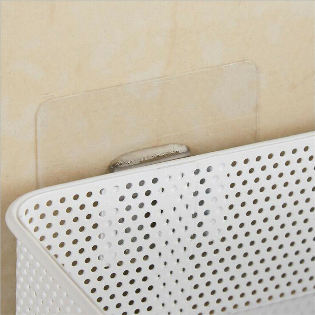 1x Wall Mounted Mail Holder Shelf Key Holder Letter / Brochure Storage Plastic