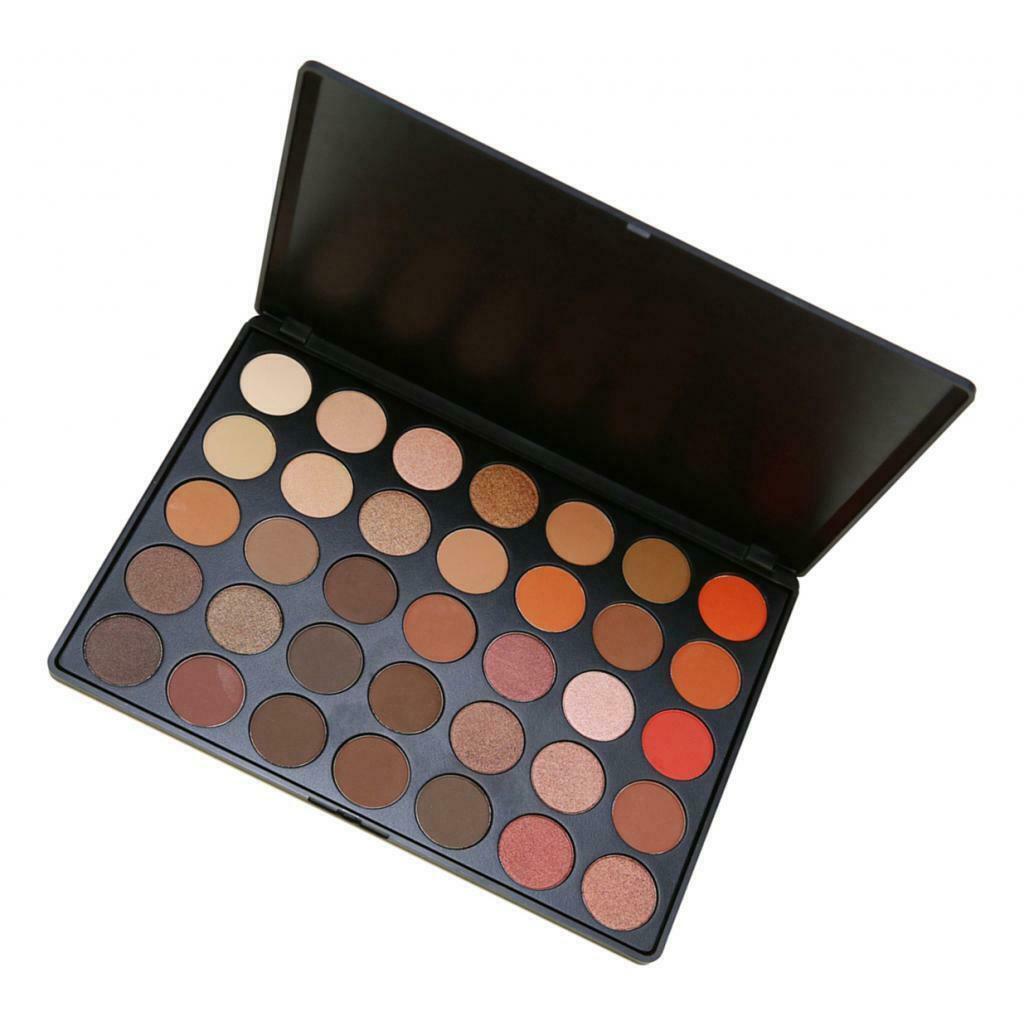35 Colors Eyeshadow Palette Glitter Matte Shimmering Pigmented Eye Shadow 07