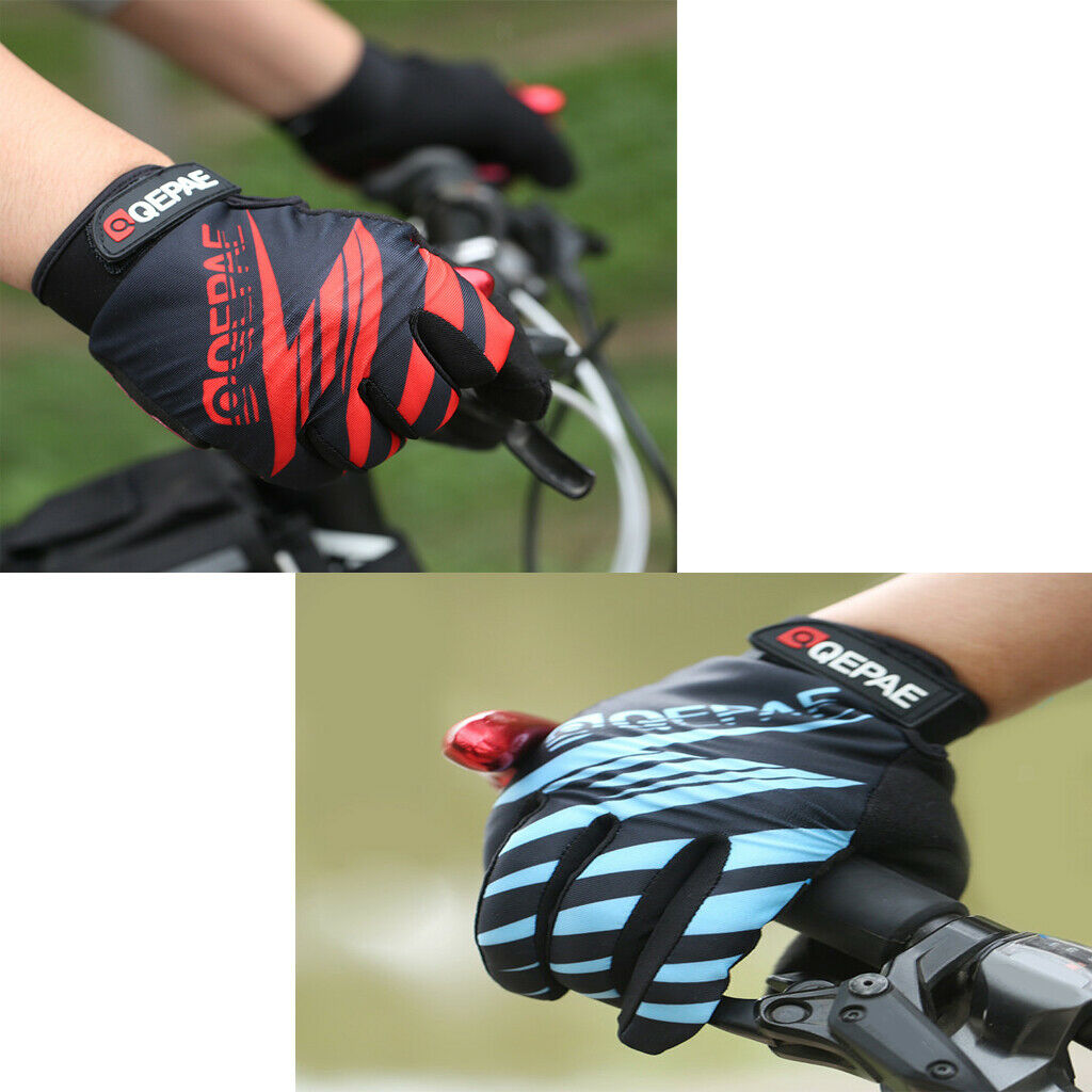 Cycle Full Finger Glove Package + Leg Protective Sleeve  Clothing Comfortable