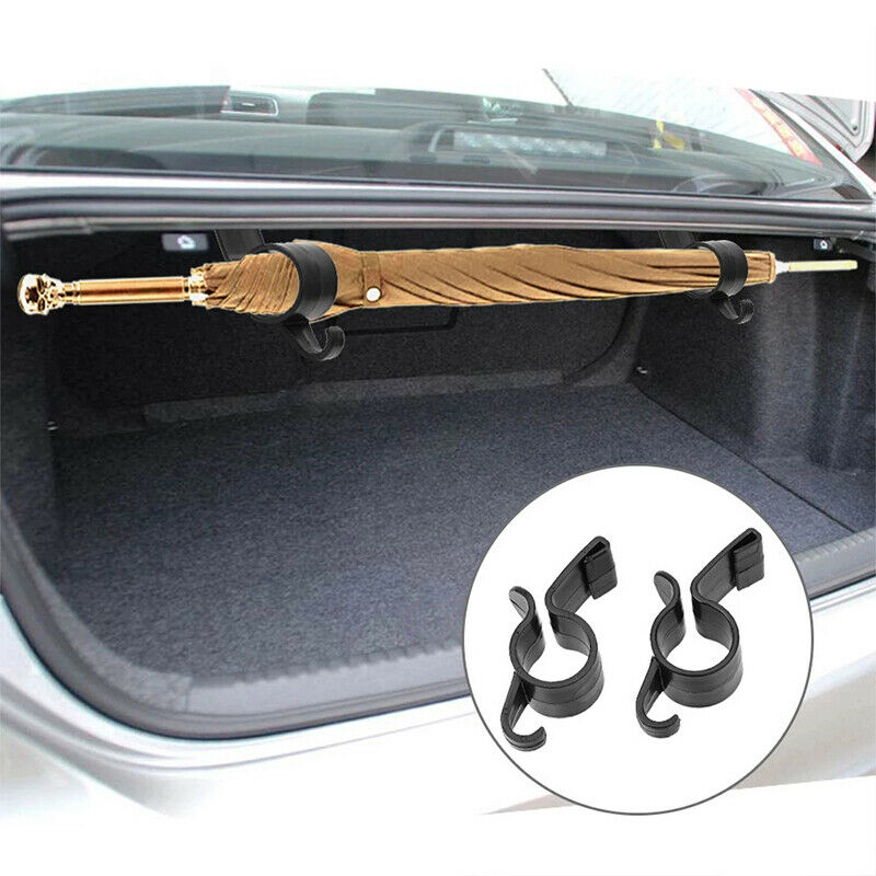 2pcs/Pack Car Trunk Hook Umbrella Hanger Plant Towel Hook Car interior organ Lt