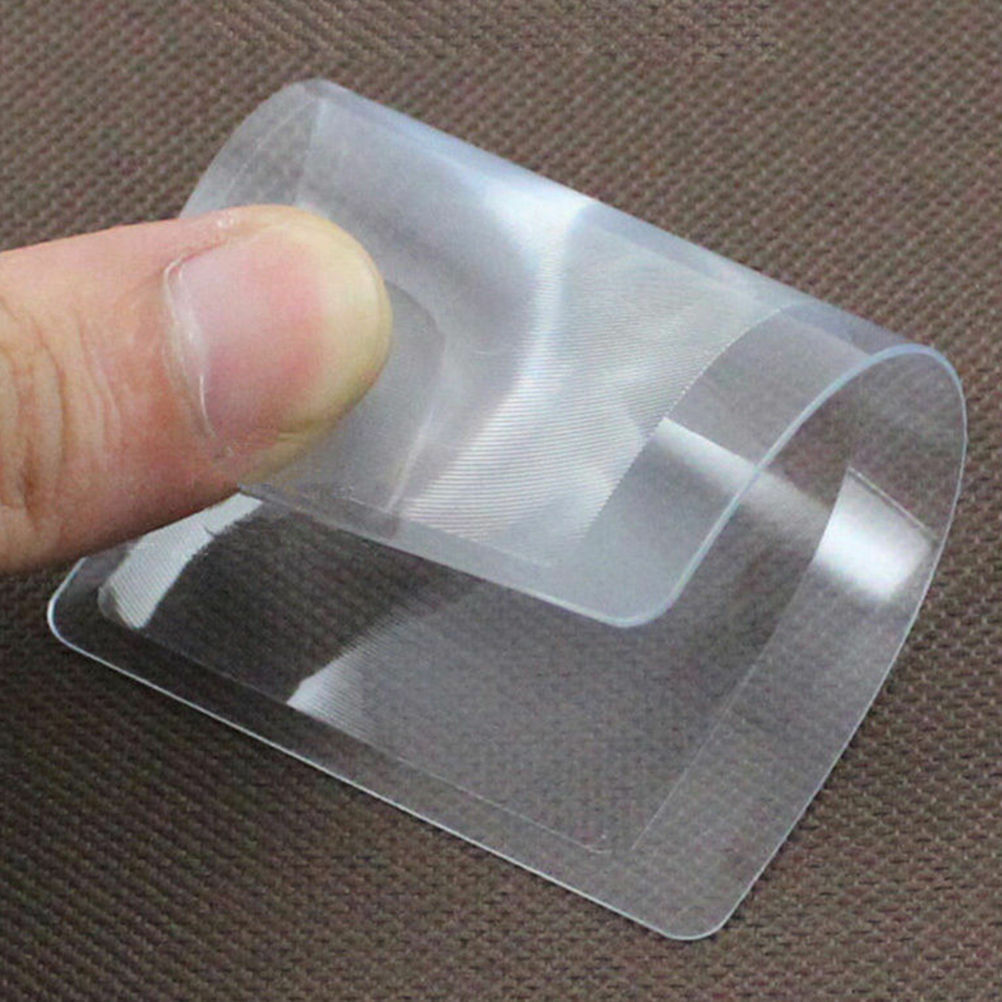 5pcs Credit Card Size 3*Magnifier Reading Magnifying Glass Pocket Magnifie.l8