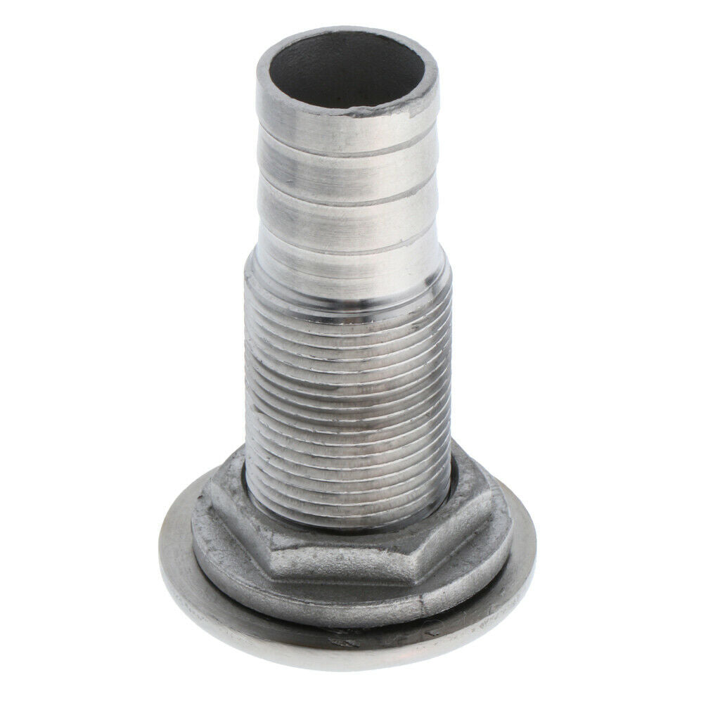 Stainless Boat Thru Hull Fitting Outlet Heavy Duty for Boat Yacht 3/4 Inch