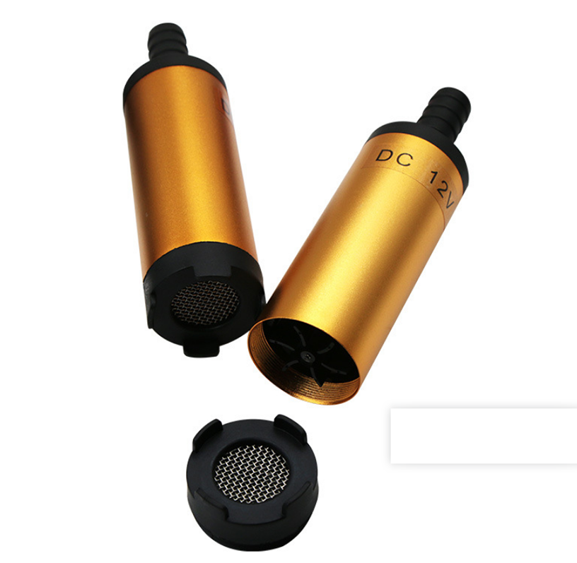 Portable DC Oil Pump Small Detachable Water Pump Filter Submersible 24V 1pcs