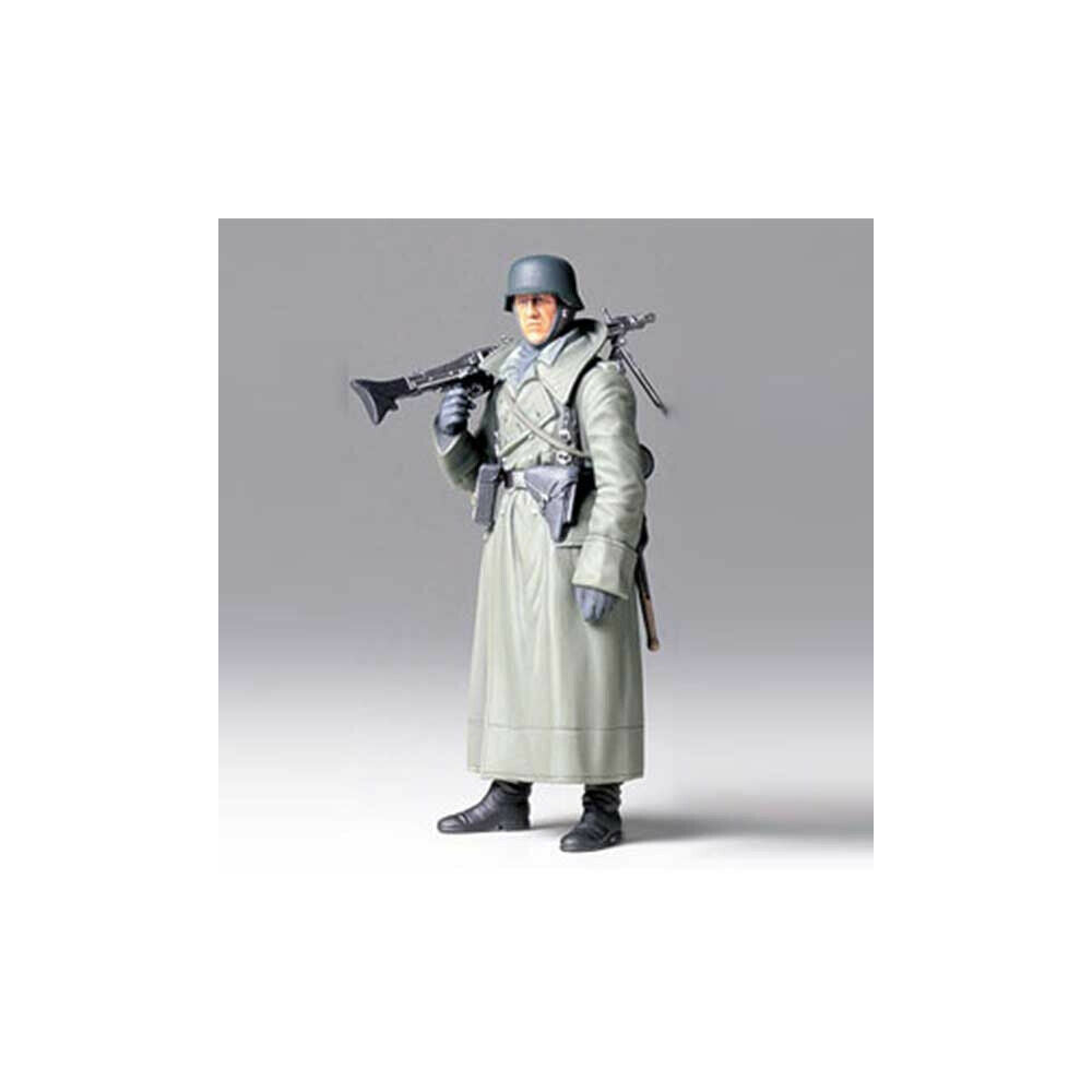 36306 Tamiya Ger. Machine Gunner (Greatcoat) 1/16th Plastic Kit Military