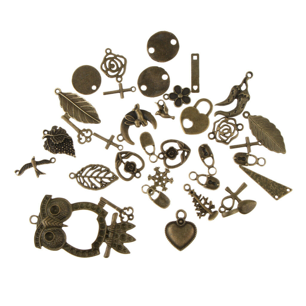 Alloy Charm Pendants DIY Craft Jewelry Findings Clothing Accessories Green