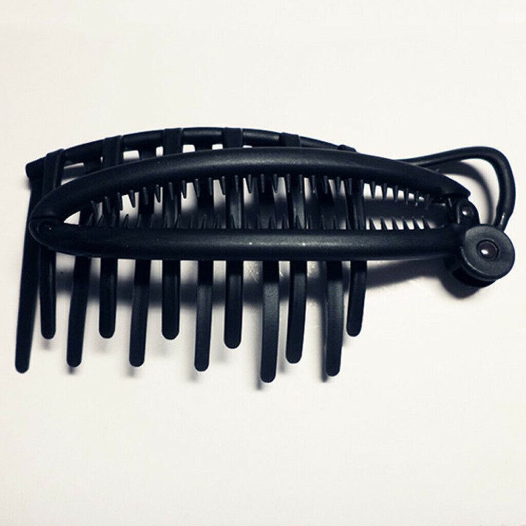 2x Women DIY Fast Hair Styling Volume Boost Comb Clip French Twist Maker