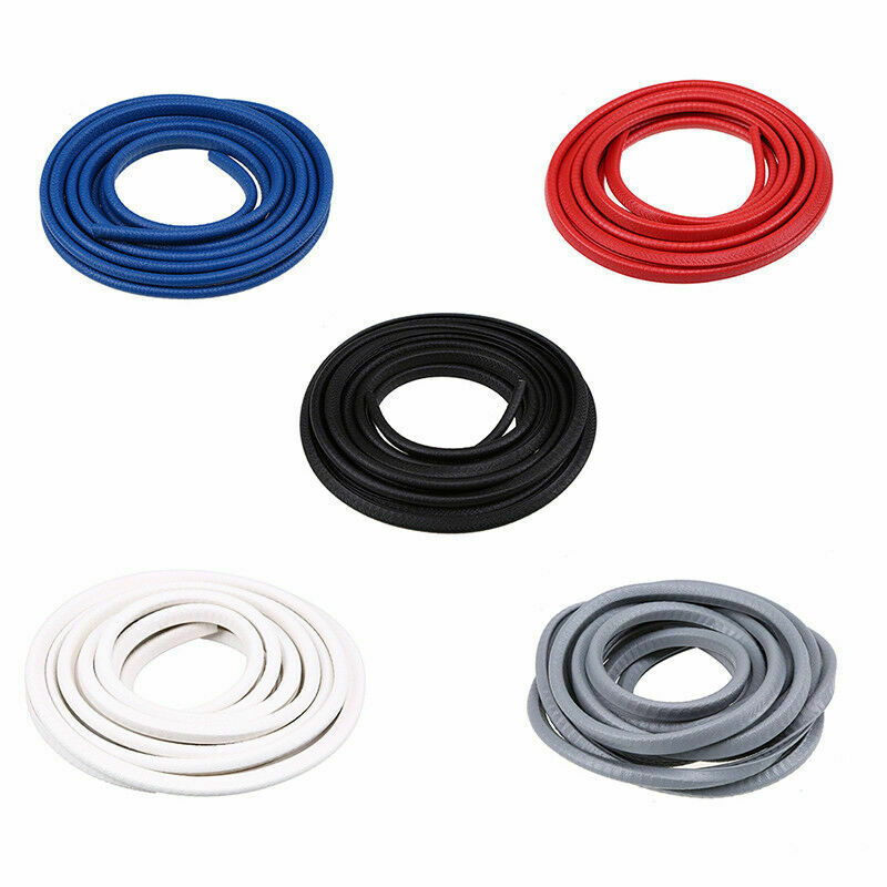 4.5m Car Body Door Edge Rubber Trim Steel Insert Weather Strip Air Seal Cover