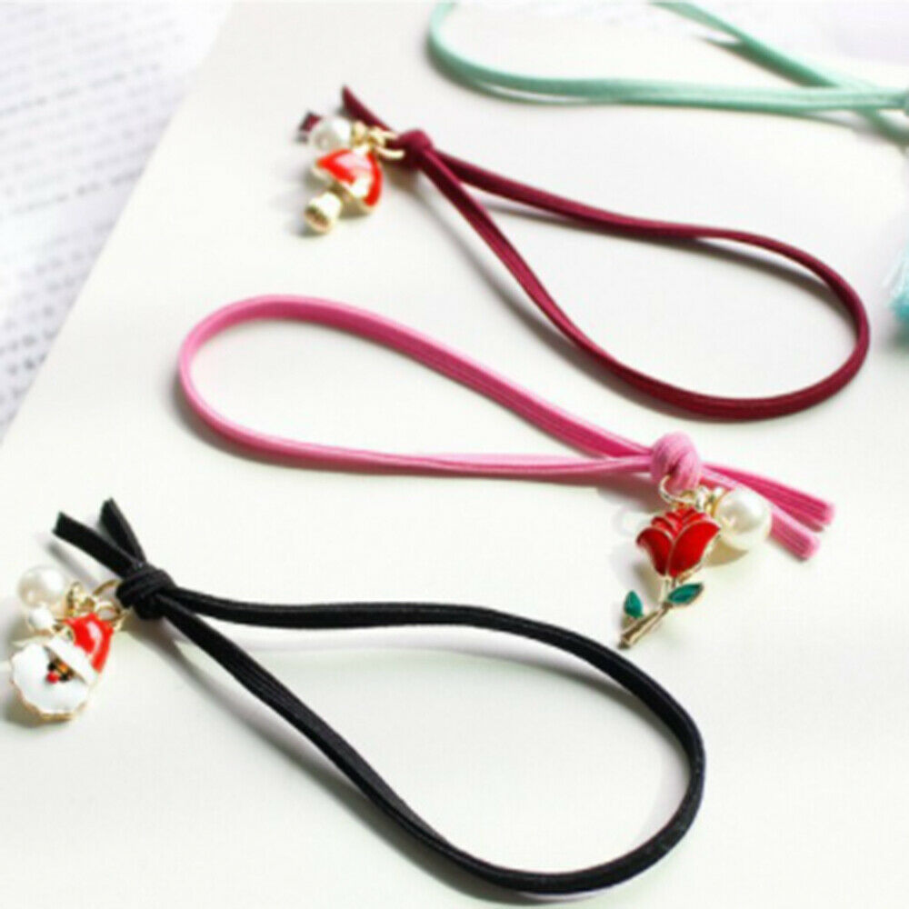 30pcs Christmas Pendant Christmas Element Oil Drop Pendant Cute Alloy Ornament
