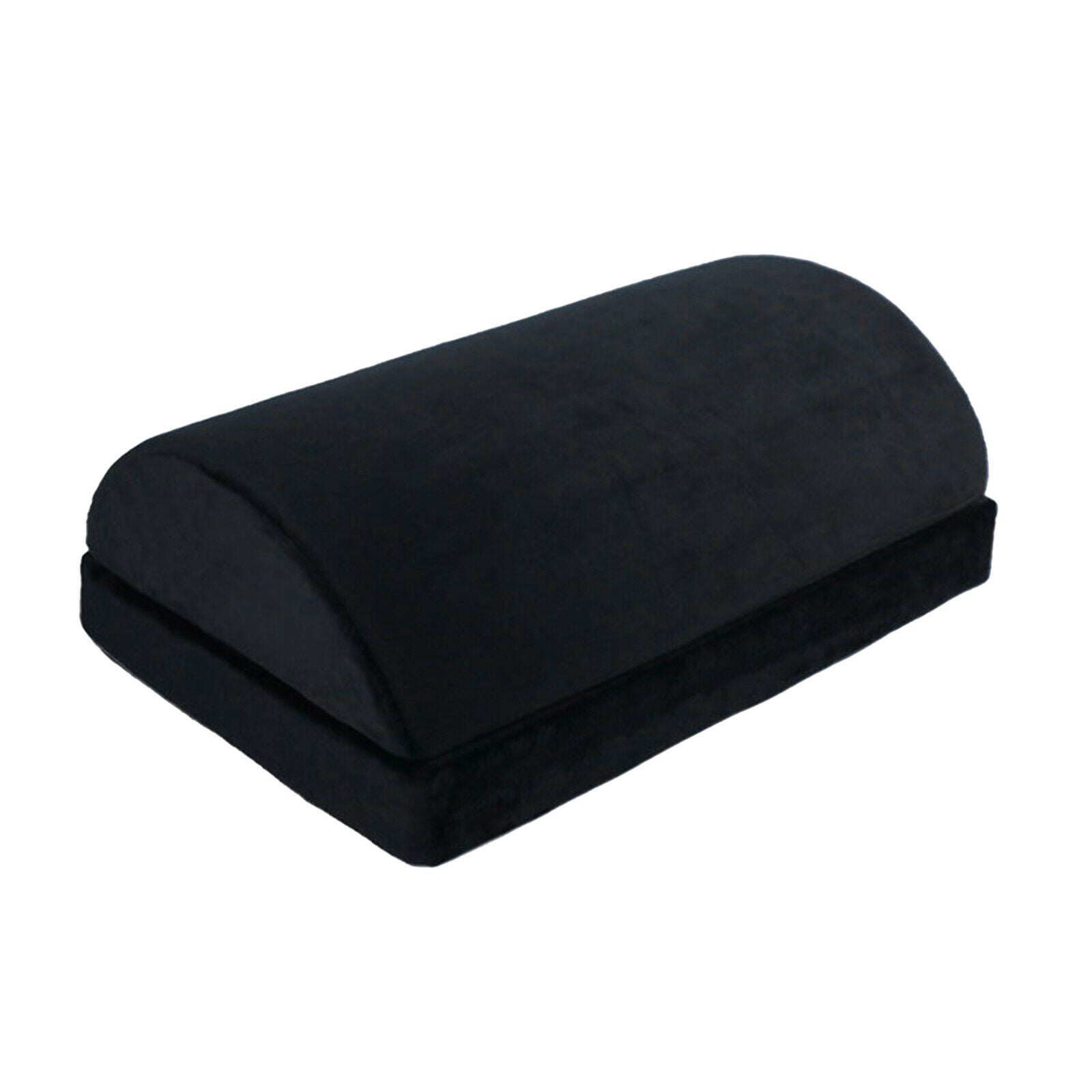 Foot Rest Under Desk Cushion Home Footrest Non Slip Bottom Washable Black