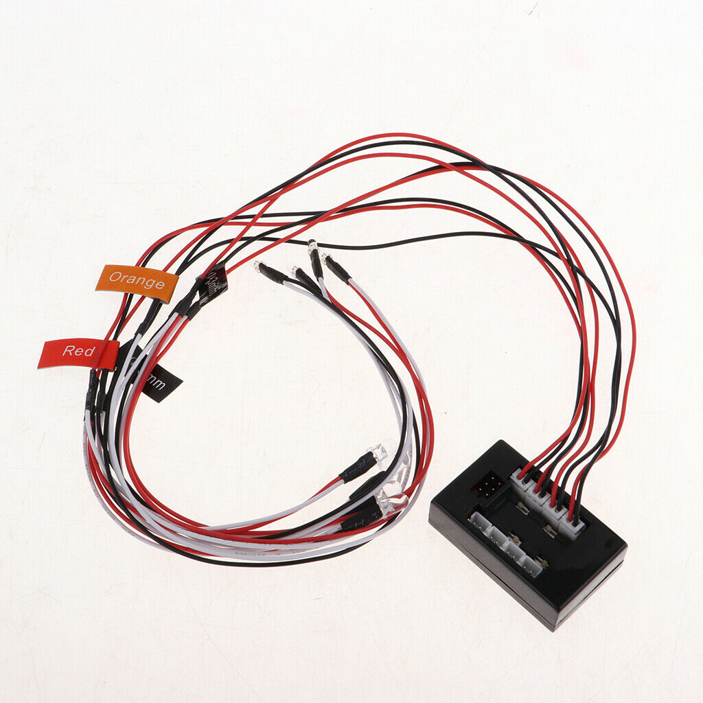 8 RC Car LED Light Kit Simulation Flash Light  /10 1/8 HSP  Part
