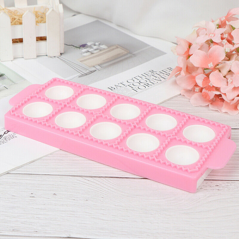 DIY Italian Dumpling Mold Round Ravioli Maker Kitchen Pastry Tools Gadget FEBDA