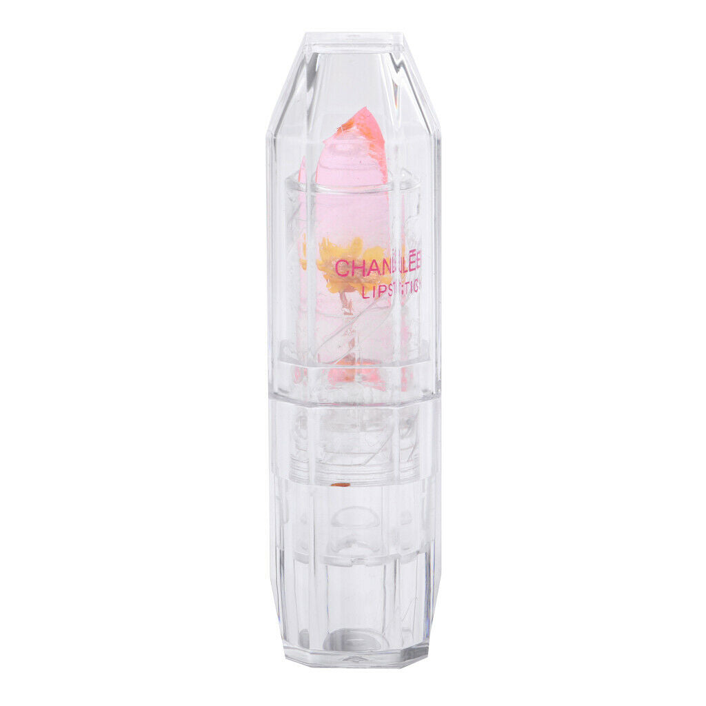 Color Changing Jelly Lip Blam Flower Lip Gloss Moisturizing Lipstick Lasting 6#