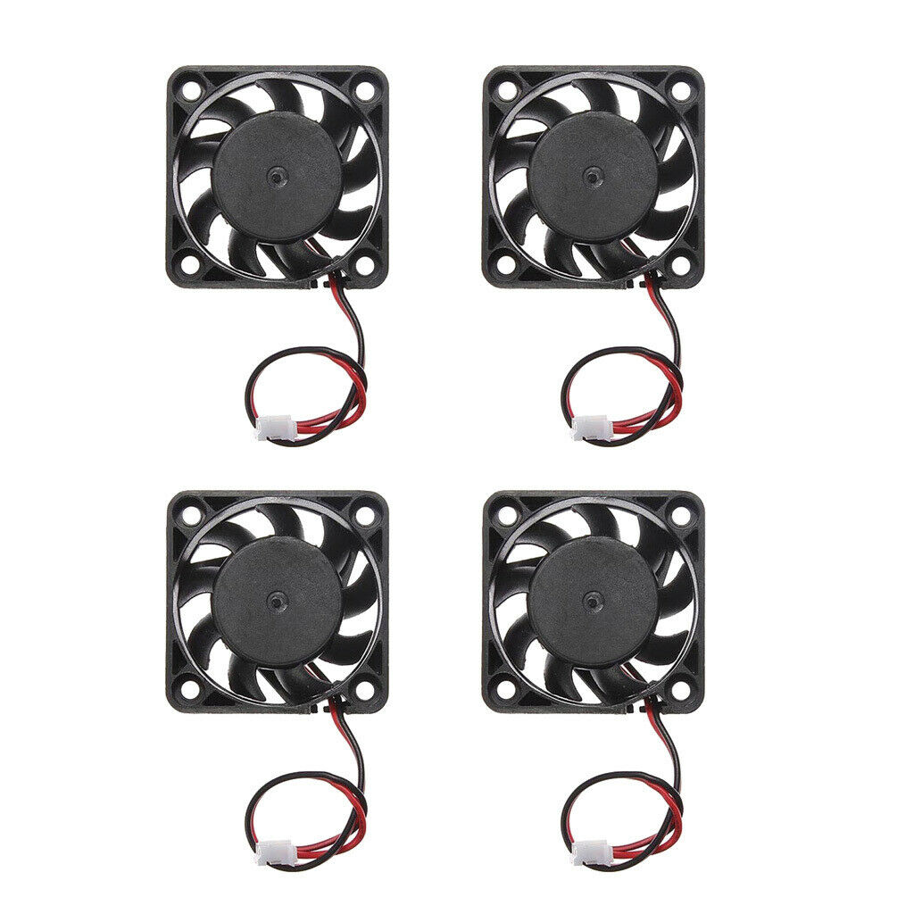 DC 2Pin Mini Plastic Tabletop Cooling Fan Cooler Grill For Desktop Case