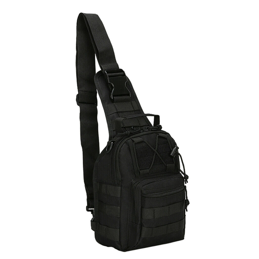 Unisex Men Crossbody Shoulder Sling Outdoor Sports Zipper Travel Messenger Bag -