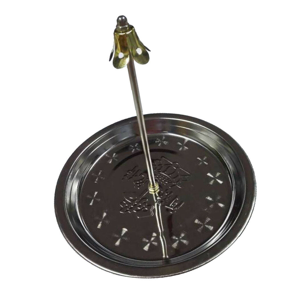 Adjustable Incense Holder Burner Plate For Spiral Coil Incense 3# 14.7cm