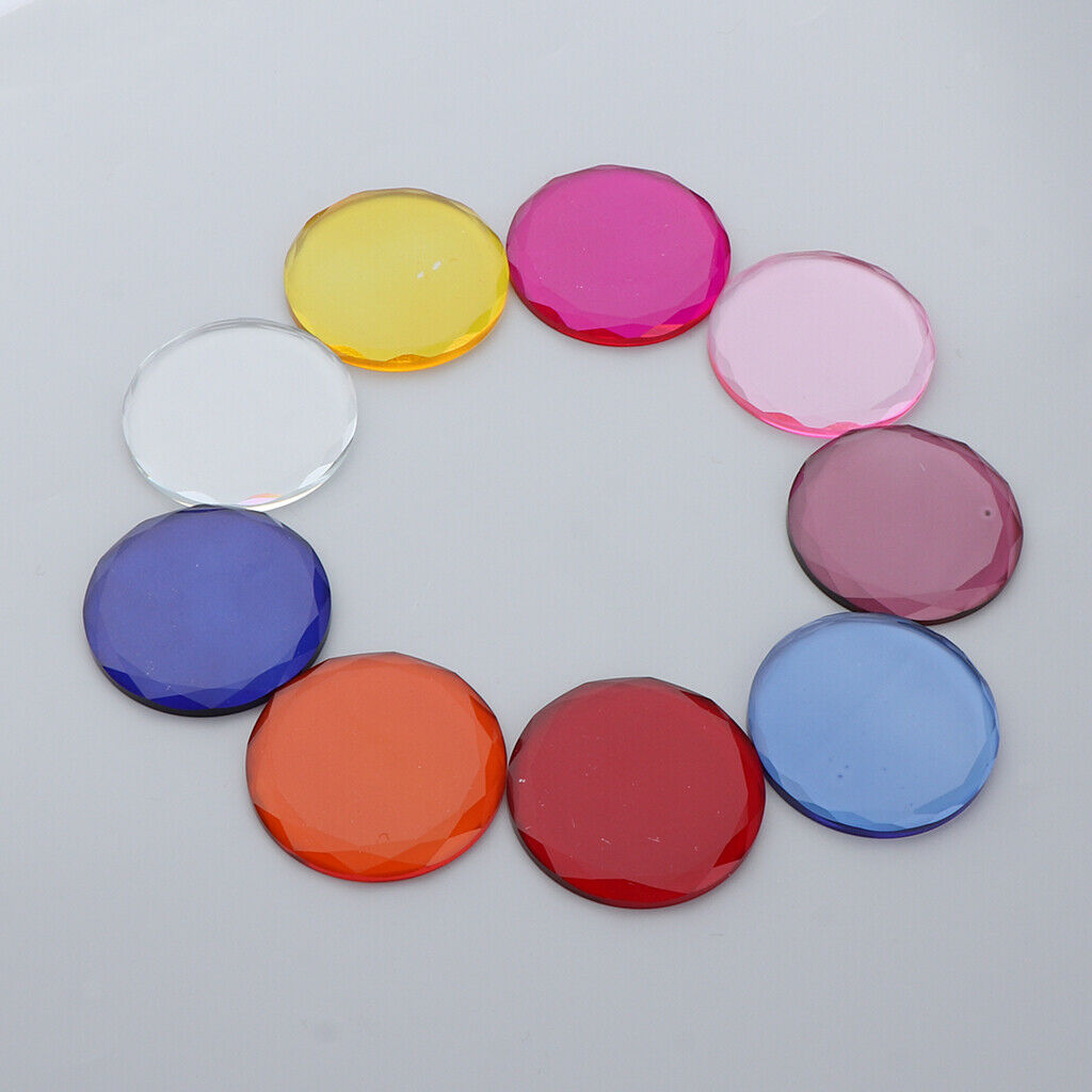 3Pcs Adhesive Glue Pallet Stand Crystal Holder Tray for Eyelash Extensions Red