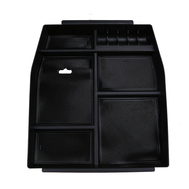 For Ford F-150 2009-2022 Car Auto Center Console Armrest Storage Box Tray