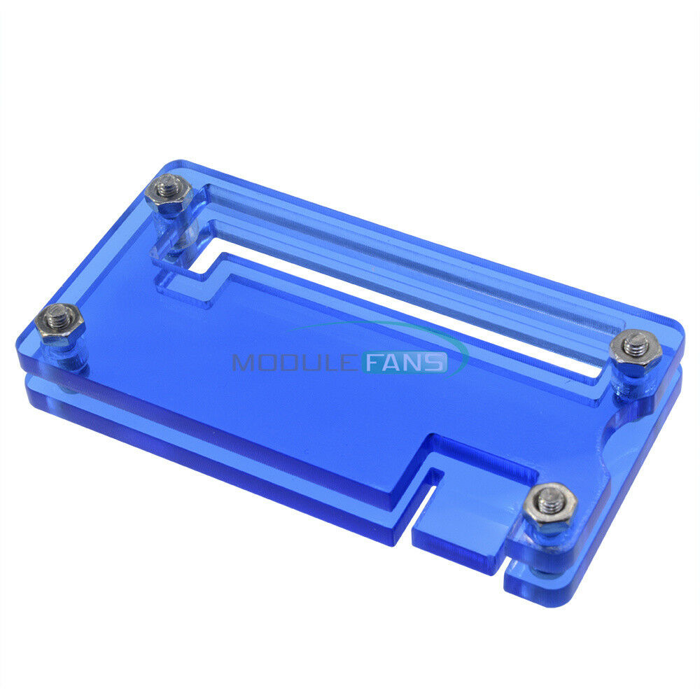 New Clear Acrylic Zero Blue Case Shell Protection Box for Raspberry Pi Zero