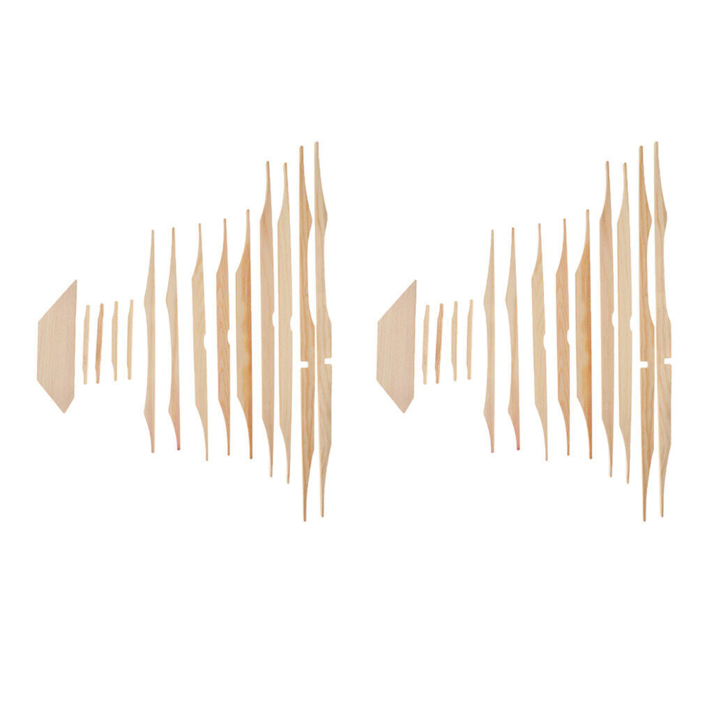 24 Spruce Brace Wood Kit for Acoustic Guitar Luthier DIY Accessories Parts
