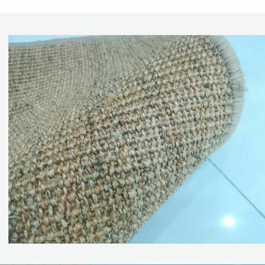 Natural Fiber Sisal Rectangle Doormat Indoor Outdoor 50x80cm