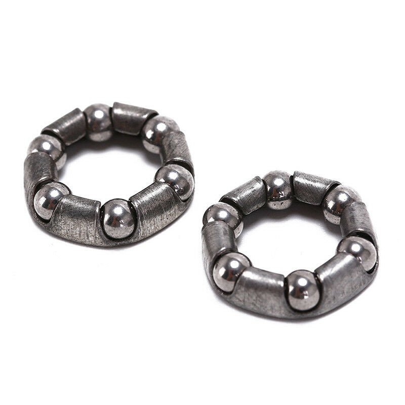 2pcs bicycle rear wheel axle 6 ball bearing cages bike cycling shafts KV LoQ XC