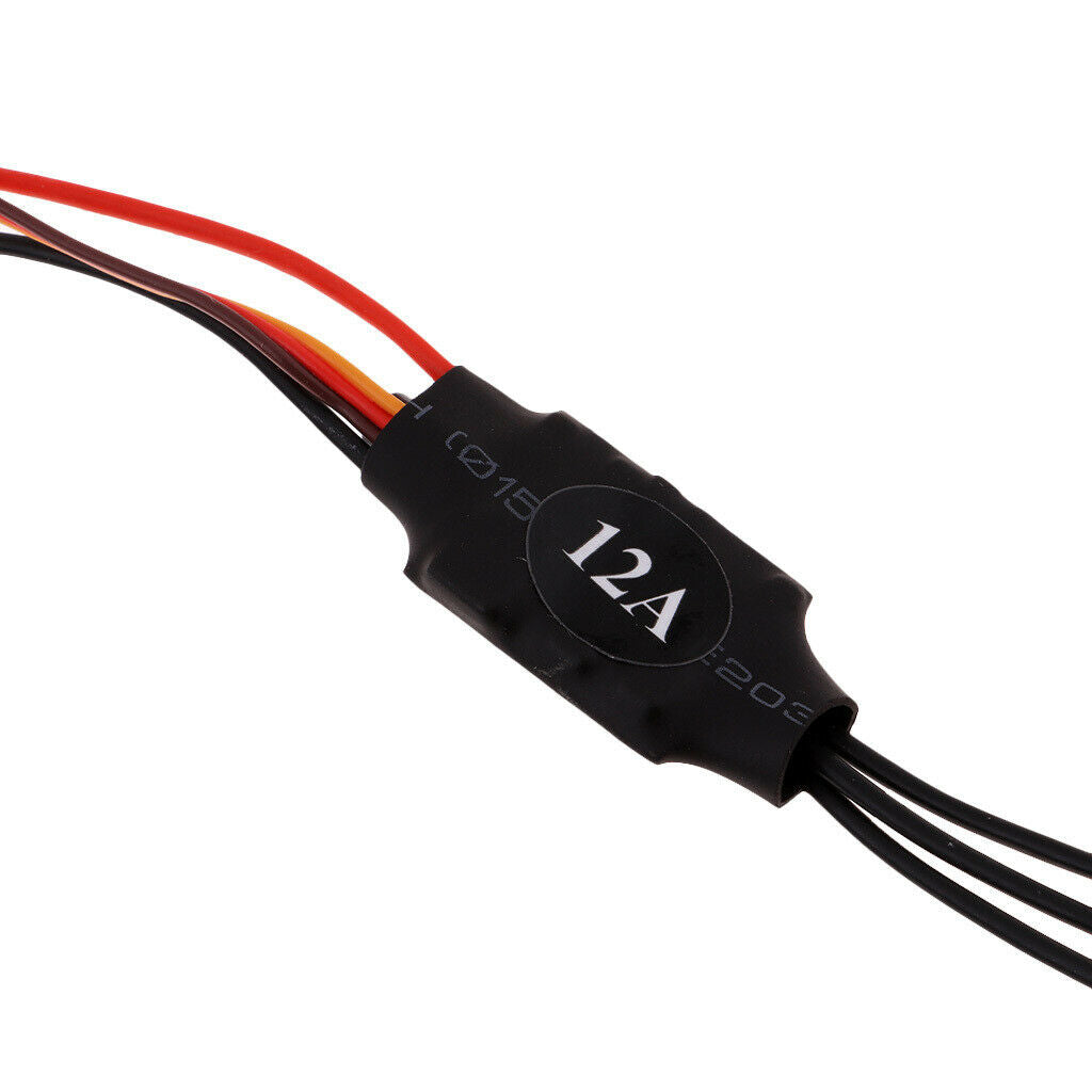 12A Brushless ESC Electric  Controller for RC Aircraft Plane Toys Accs