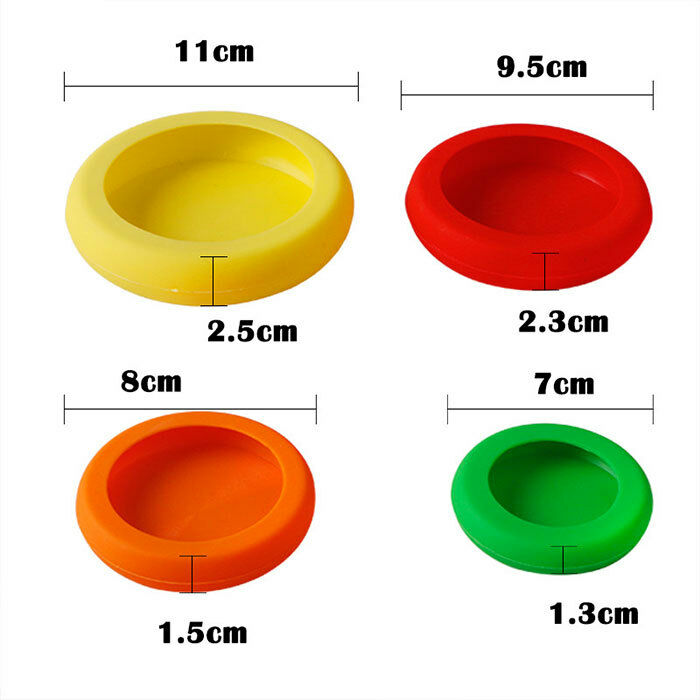 Batch 4 Caps Lids Storage Fruit And Vegetables Started New