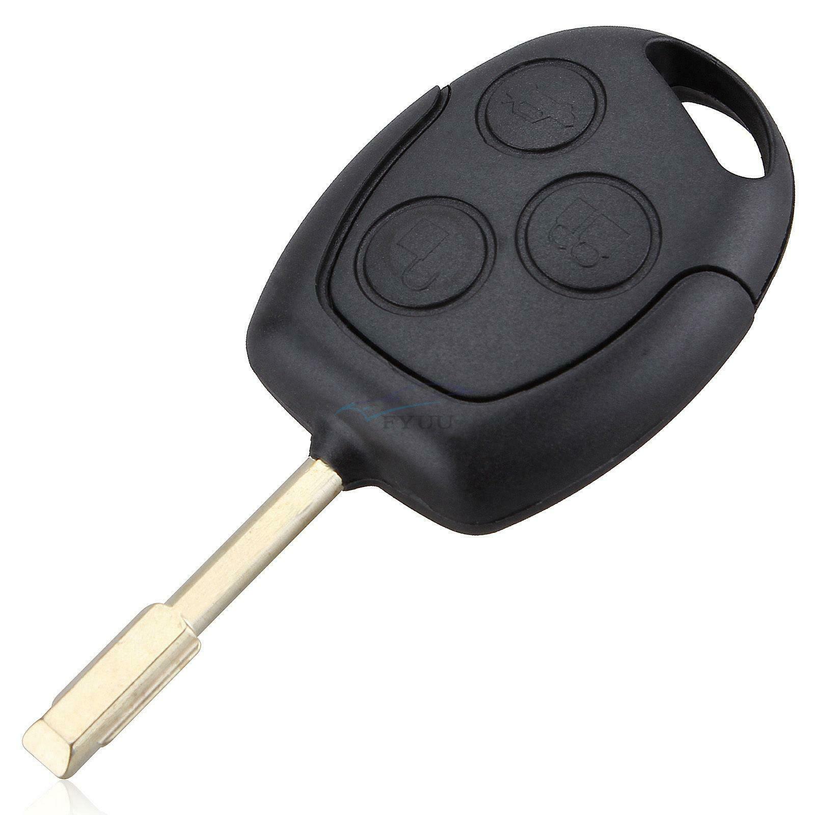 1 × 3-Button ABS And Metal Car Key Shell Case For Ford Focus Mondeo Broken Case