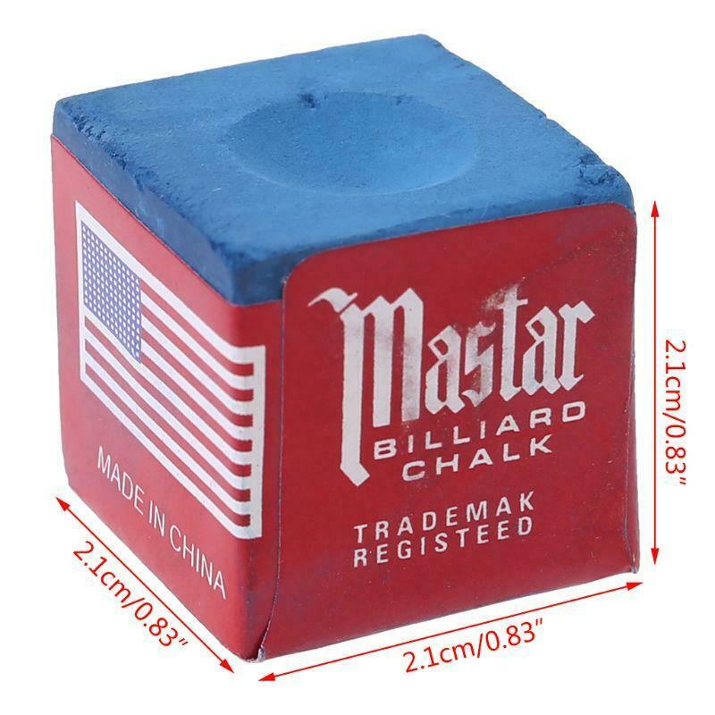 MagiDeal 12 Pieces Billiard Chalk Snooker Pool Cue Tip Billiards Accessories